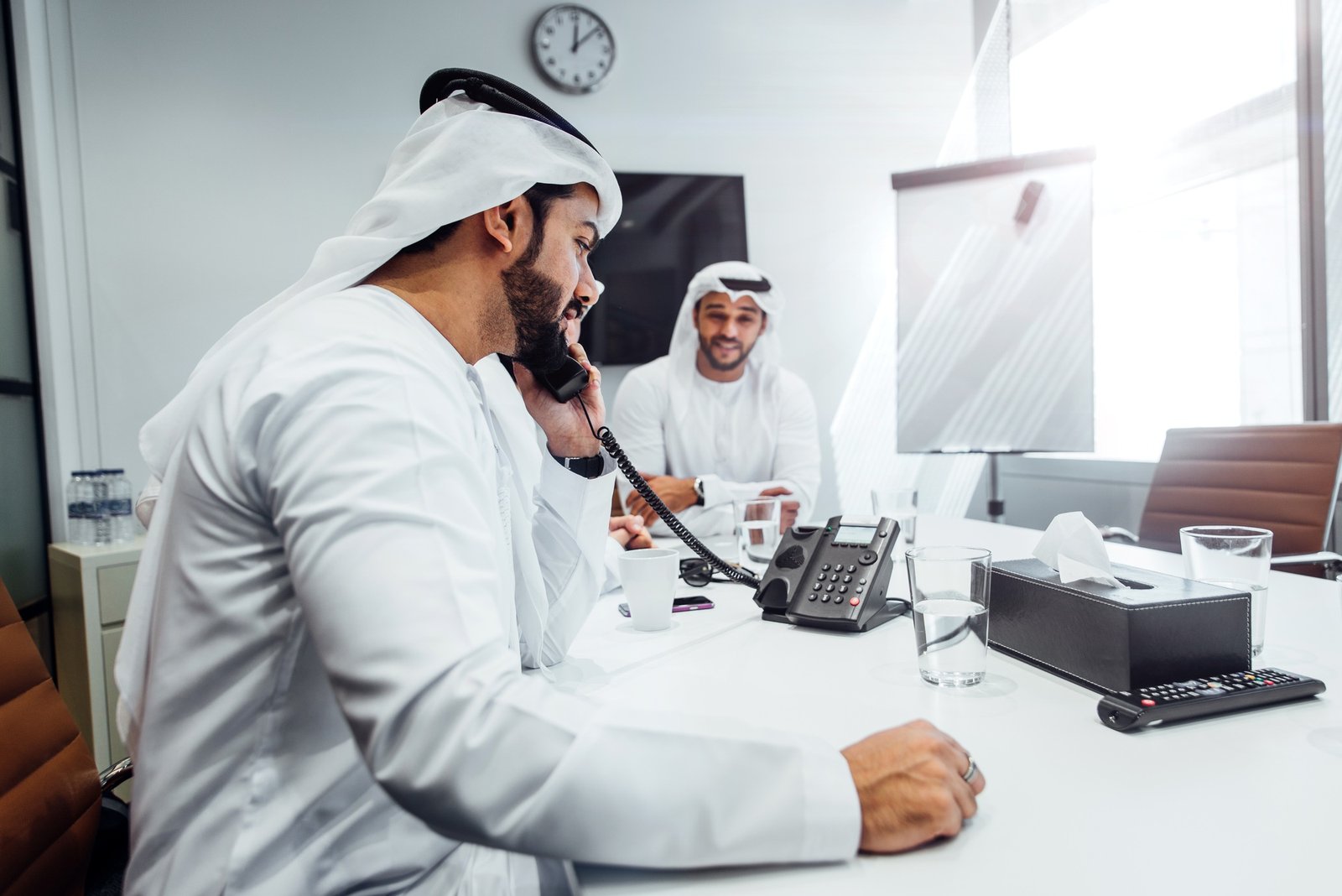 Arabic business team in the office